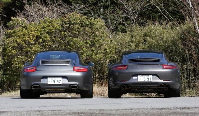 <strong>Porsche 911 | New vs. Old 911 Test Drive</strong> 997 on the left, new (991) on the right