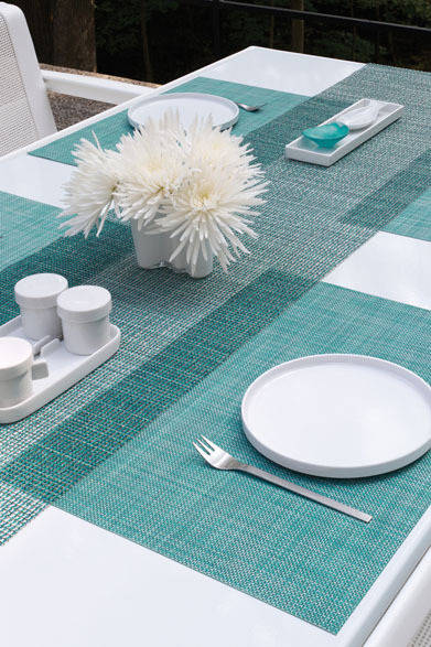 <strong>Chilewich｜チルウィッチ</strong>　Lattice in Turquoise