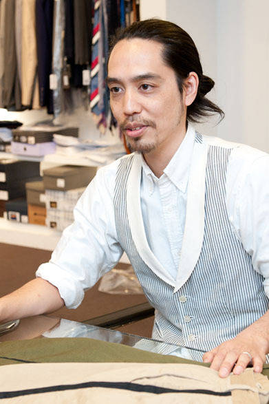 <strong>ESTNATION</strong> Yuki Aso, Manager, Mens II Division, Product Department