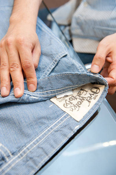 <strong>ESTNATION</strong> Hickory Pants ¥27,300 (THE OVER WORKS FACTORY for ESTNATION / ESTNATION)