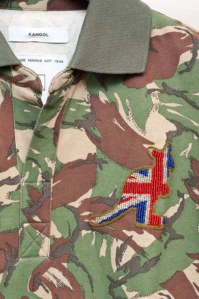 <strong>ESTNATION</strong> Polo Shirt ¥23,100 (KANGOL / ESTNATION)