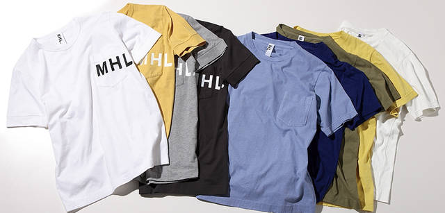 <strong>MARGARET HOWELL｜マーガレット・ハウエル</strong>　左4点／カットソー各4725円、右5点／カットソー各7350円（すべてMHL.）