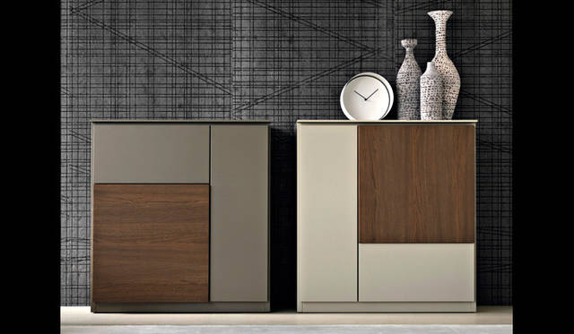 <strong>Arflex</strong> 2012 SPRING COLLECTION The wood grain creates an effective aesthetic.