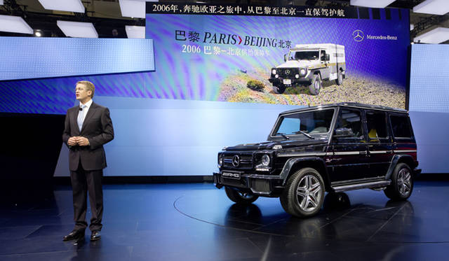 <strong>Mercedes-Benz G63 AMG｜メルセデス・ベンツ G63 AMGを紹介する　研究開発責任者　トーマス・ウェーバー博士</strong>