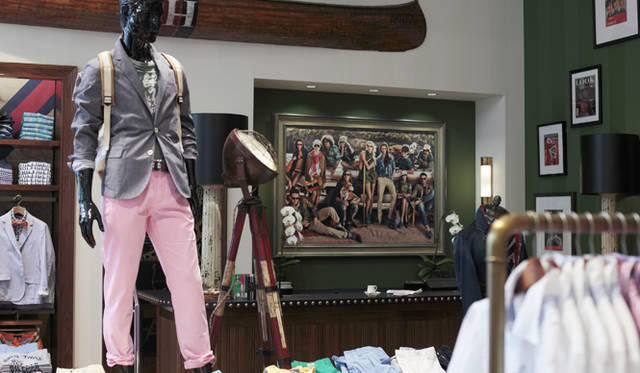 <strong>TOMMY HILFIGER</strong> These eye-catching pink chinos are a favorite of Mr. Hilfiger himself