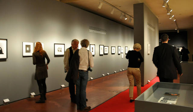 <strong>Leica｜ライカ</strong>　会場内にはアーノルド・ニューマンほか、モノクロ写真の傑作が