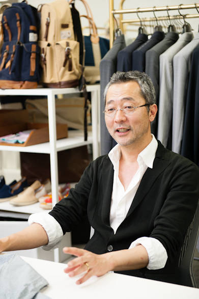 <strong> DESIGNWORKS｜デザインワークス</strong>　メンズ事業部 ブランドマネージャー 川城一敏氏