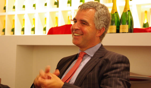 <strong>KRUG｜クリュッグ</strong>　「クリュッグは、ひと口飲めばその個性を感じてもらえる」と語る、6代目当主オリヴィエ・クリュッグ氏