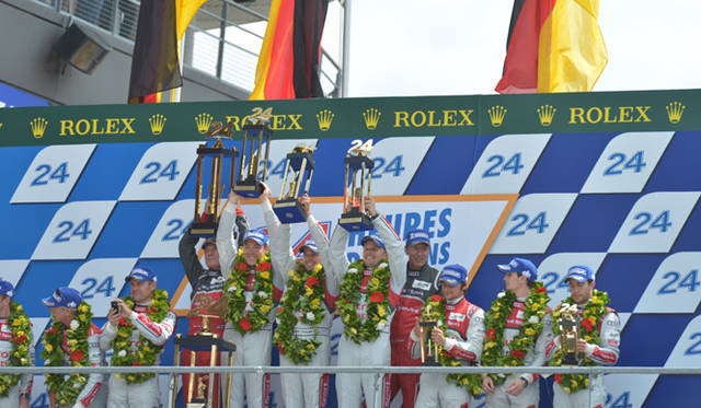 <strong>24 Heures du Mans｜ル・マン24時間レース</strong>　表彰台を独占したアウディ勢