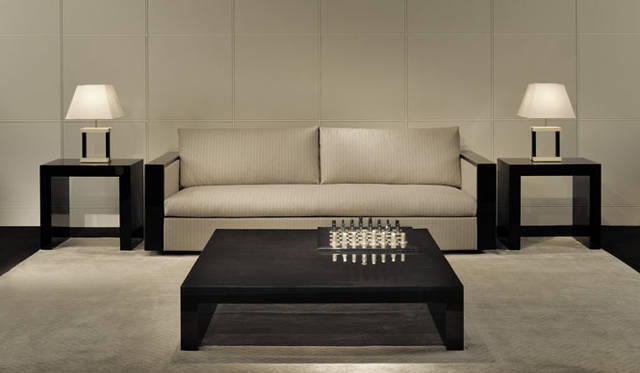 <strong>ARMANI / CASA｜アルマーニ / カーザ</strong>　3人掛けソファ「RAPHAEL（ラファエル）」＋ローテーブル「DANZICA（ダンジカ）」