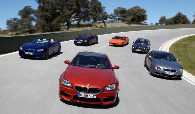 A lineup of past M series models. The latter includes the M1, whose revival is rumored.