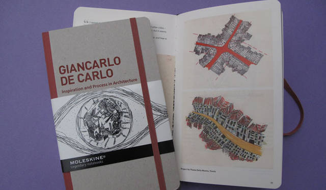 <strong>MOLESKINE｜モレスキン</strong>　Inspiration and Process in Architecture : Giancarlo De Carlo