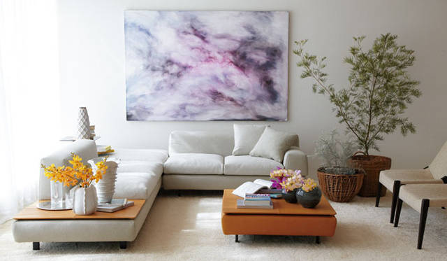 <strong>Arflex</strong> MIO sofa (W2750×D875/2125×H632 SH410) from ¥781,200 (excluding cushions)
