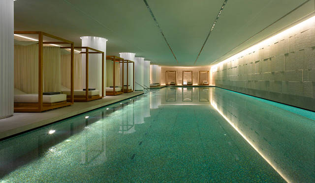<strong>BVLGARI</strong> | Health & Spa area on the 4th and 5th basement floors.