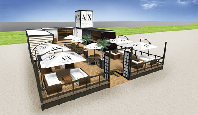 <strong>ARMANI EXCHANGE BEACH LOUNGE</strong>