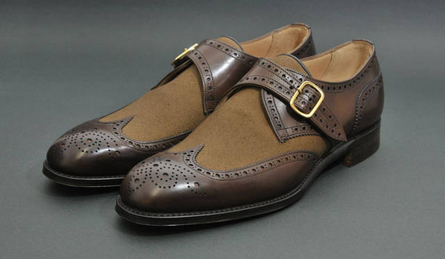 <strong>CHEANEY｜チーニー</strong>　CHEANEY Javari.jp Exclusive　WING SINGLE MONK STRAP DDT‐17（ESPRESSO/BROWN）5万7750円