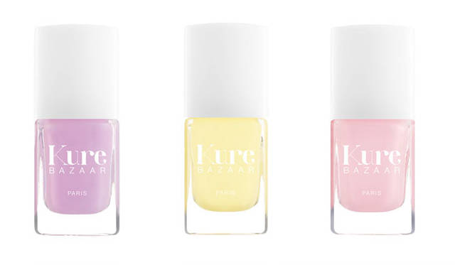 2012 Collection Cure BAZAAR Nail Colors: "FUJI," "SAKURA," "KERRIA," each ¥2,310