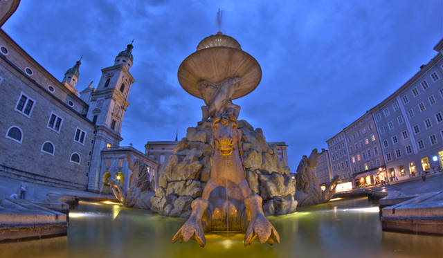 <strong>Audi</strong> – Salzburg's beautiful nightscape