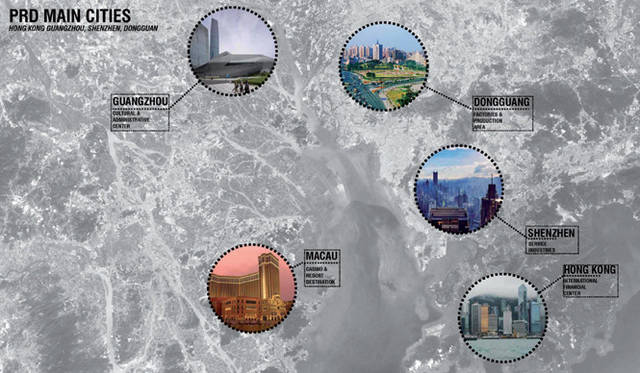 <strong>Audi Urban Future Award｜アウディ アーバン フューチャー アワード</strong>　© NODE Architecture & Urbanism<br />Pearl River Delta（珠江デルタ）
