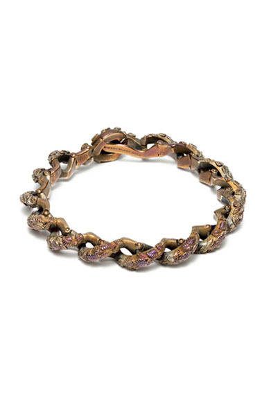 <strong>DIESEL｜ディーゼル</strong>　「DIESEL BLACK GOLD×ウーゴ・カッチャトーリ」ジュエリーコレクション　ブレスレット5万3550円