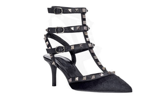 <strong>VALENTINO GARAVANI│ヴァレンティノ ガラヴァーニ</strong>　ヘアカーフのシューズ [H6.5cm] 11万9700円