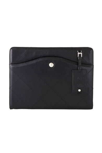 <strong>REALFLEET</strong> New Brand "KENJI AMADANA" "BAGTTERY (Bag + Battery)" Clutch Bag ¥59,000 (Black, Chocolate)