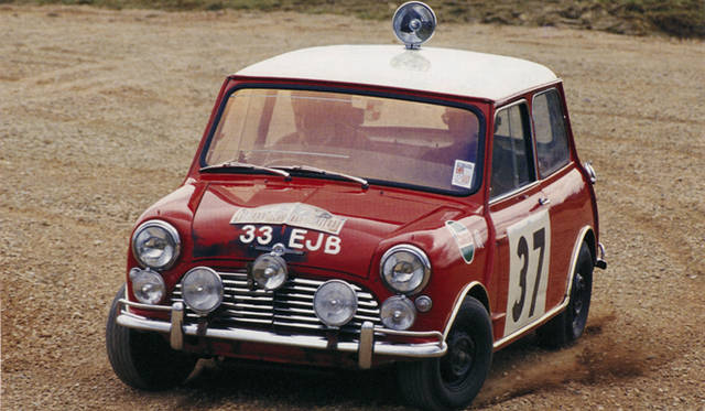 <strong>MINI Cooper</strong> – The MINI Cooper that won the 1964 Monte Carlo Rally