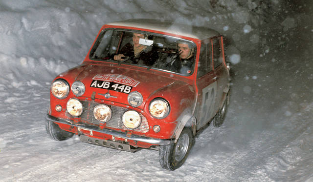 <strong>MINI CooperS</strong> – The MINI Cooper S that won the 1965 Monte Carlo Rally