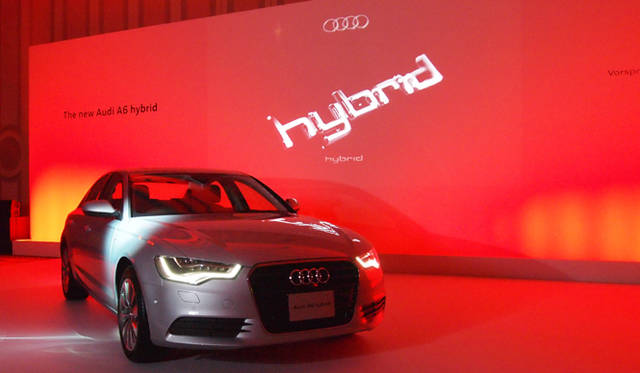 <strong>Audi A6 hybrid</strong>From the launch event