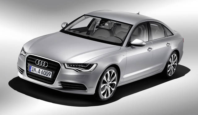 <strong>Audi A6 hybrid</strong>Photo shows the European specification model. The Japanese specification model comes standard with a sunroof.