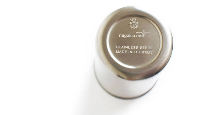 <strong>DESIGN DESIGN</strong> Cups made by Migakiya Shindicate