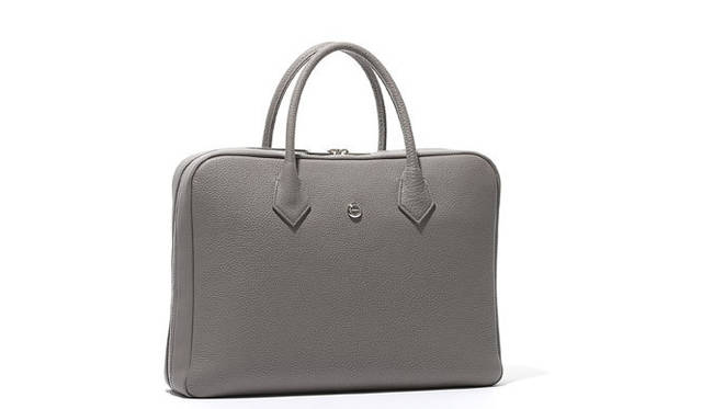 <strong>hinn</strong> 'Basic Briefcase' (Gray), ¥84,000.