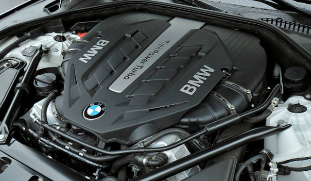 <strong>BMW 7 Series</strong> 750i 4.4-liter V8 engine