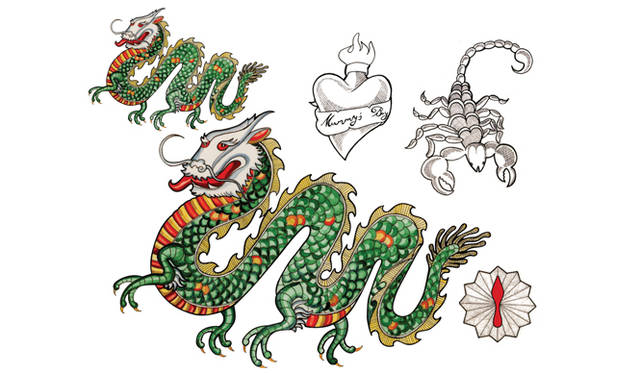 <strong>CHRISTIAN LOUBOUTIN</strong> Tattoo Sticker