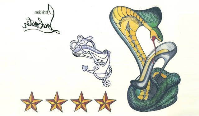 <strong>CHRISTIAN LOUBOUTIN</strong> Tattoo Sticker