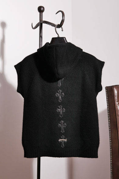 <strong>CHROME HEARTS｜クロムハーツ</strong>　フード付きニットベスト23万5200円
