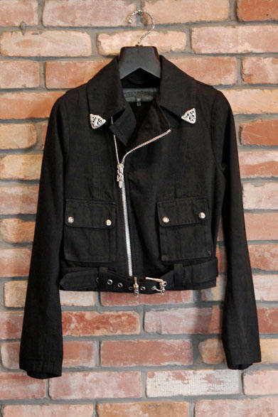 <strong>CHROME HEARTS｜クロムハーツ</strong>　ライダーズジャケット（レディース）36万7500円