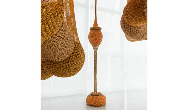 A vida é um corpo do qual fazemos parte, 2012<br />TorusMacroCopula, 2012<br />By Ernesto Neto<br />©Louis Vuitton / Jérémie Souteyrat<br />Courtesy of Espace Louis Vuitton Tokyo