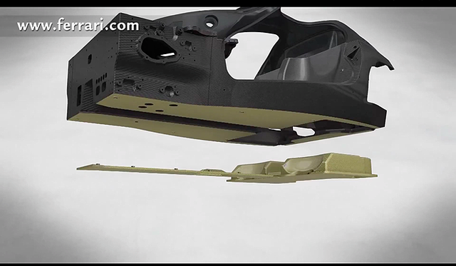 <strong>Ferrari Carbon Composite Chassis｜フェラーリ カーボンコンポジットシャシー</strong>