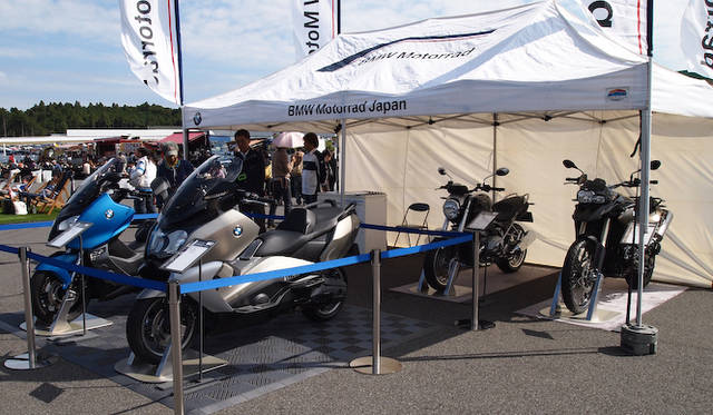 <strong>MINI Connection 2012｜ミニ コネクション 2012</strong><br />BMWのオートバイも展示されていた