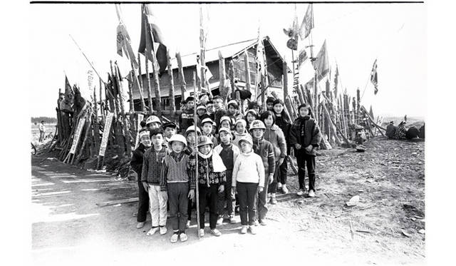 <strong>『いつか見た風景』</strong>　[三里塚]より ＜少年行動隊＞ 千葉県成田市 1970年