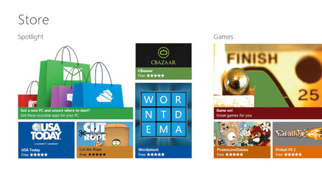 <strong>Microsoft Surface｜マイクロソフト サーフェイス</strong><br />Windows RTではアプリケーションはWindows Storeから選択する