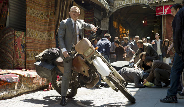 <strong>『007 スカイフォール』</strong>　ジェームズ・ボンド役は、シリーズ登場3度目となるダニエル・クレイグ