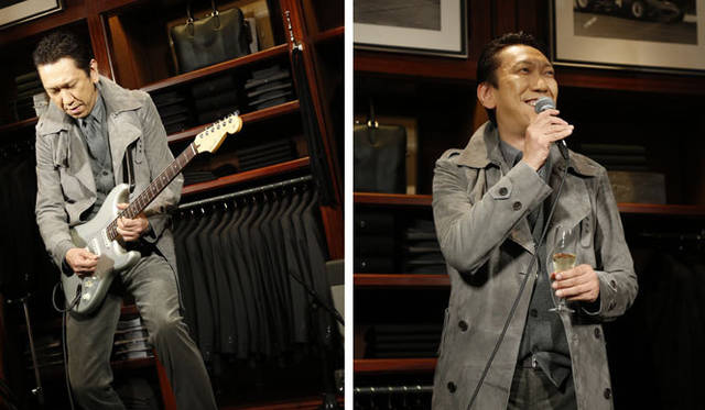 <strong>RALPH LAUREN│ラルフ ローレン</strong>　シークレットゲストとして登場した布袋寅泰さん