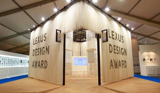 <strong>LEXUS DESIGNE AWARD｜レクサス デザイン アワード</strong><br />TOKYO DESIGNERS WEEK 2012のレクサスブース