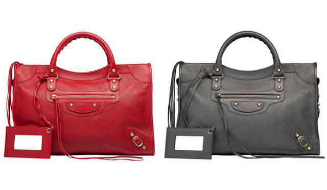 <strong>BALENCIAGA｜バレンシアガ</strong>　バッグ「CITY」 [W38×H24×D14 cm]　各19万6350円