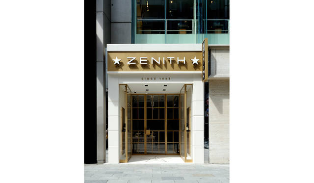 <strong>ZENITH│ゼニス</strong>　11月1日にグランドオープンを迎えた日本初となるゼニスの直営ブティック