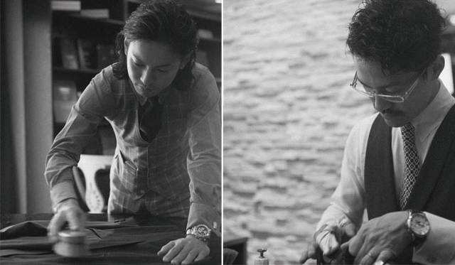 <strong>DOT・TAILOR</strong> | Left: Stylist Yosuke Matsui, Right: Stylist Hisashi Koshimizu