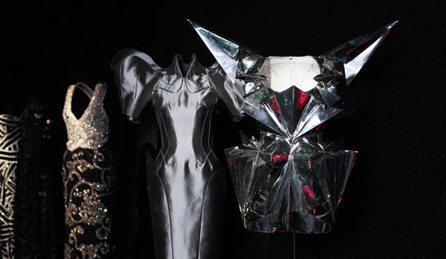 <strong>GIORGIO ARMANI</strong> A dress designed for Lady Gaga. It is fitting for her, a pioneer in fashion and culture.