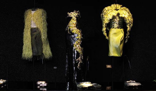 <strong>GIORGIO ARMANI</strong> From the Giorgio Armani Privé Haute Couture collection. Exquisite embroidery and embellishments adorn these pieces like works of art.